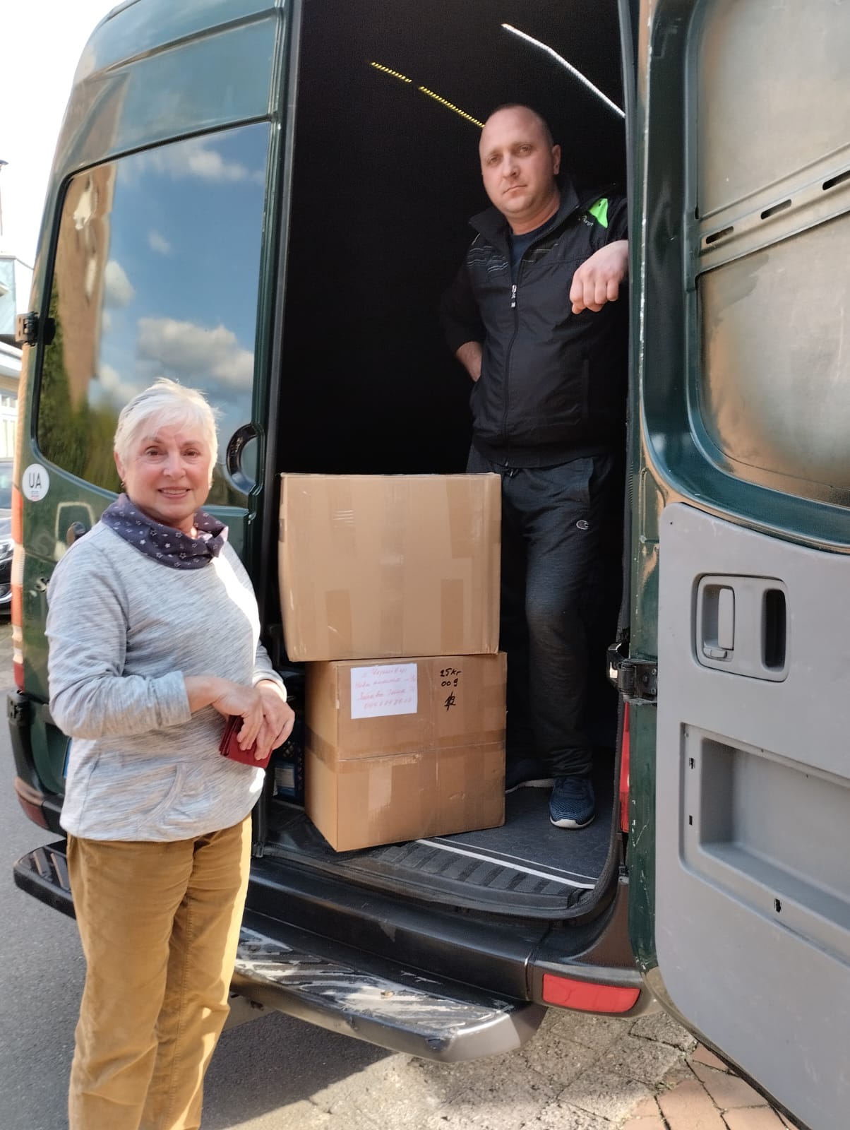 Hilfstransport von Liebenau hilft für die Ukraine